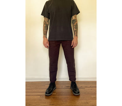 Custom Tailored Carhartt Double Front Pants Dark Brown