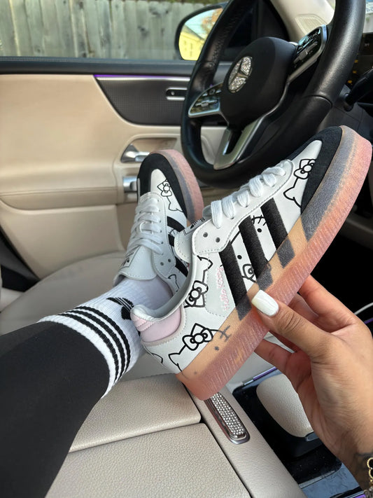 Womens Custom Adidas HK Sneakers