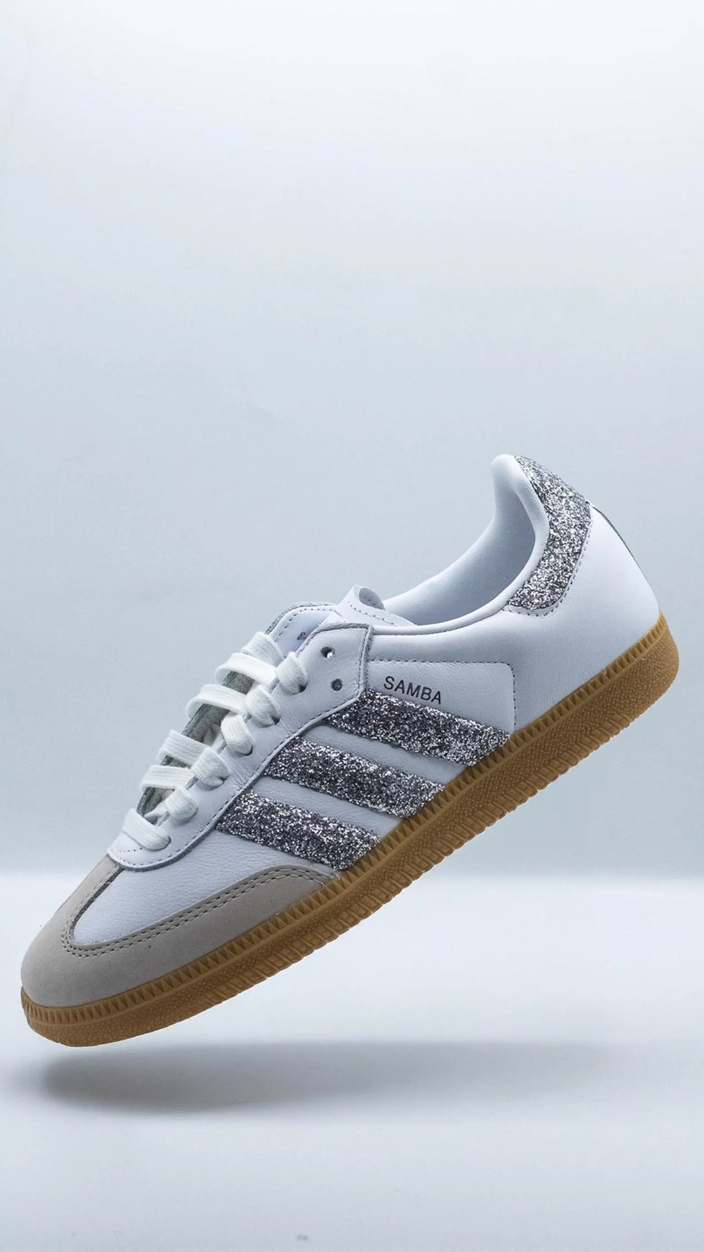 Adidas Samba Sequins Silver
