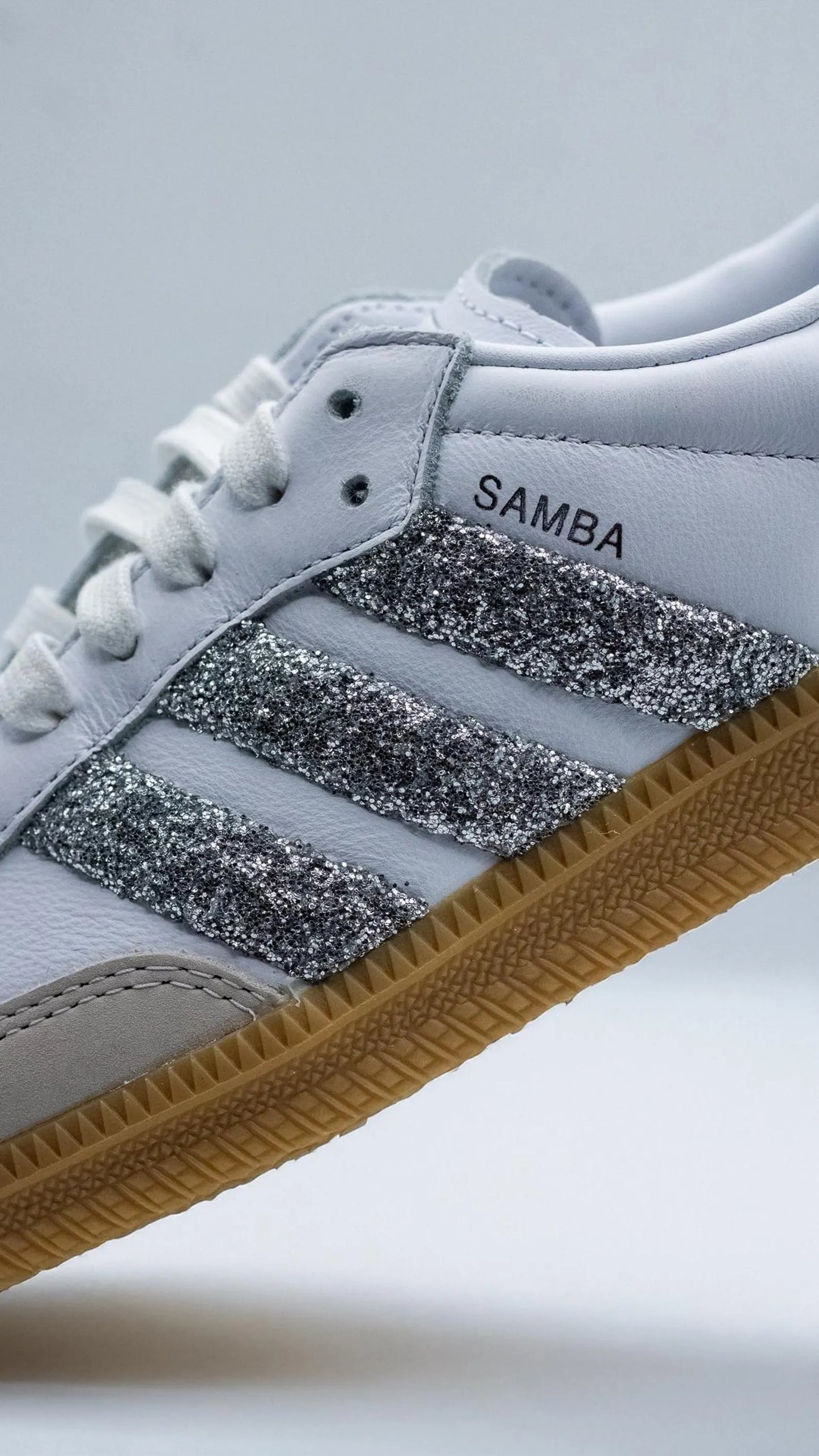 Adidas Samba Sequins Silver