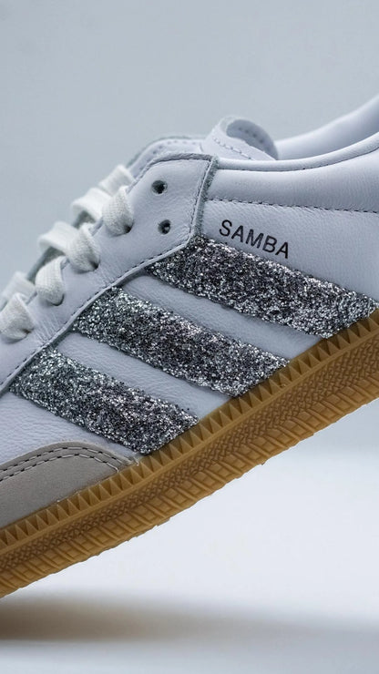 Adidas Samba Sequins Silver